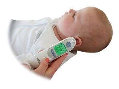 Braun ThermoScan 7 ExacTemp IRT6520 - Termometer - blå/silver