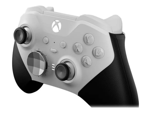 Microsoft Xbox Elite Wireless Controller Series 2 - Core - Håndkonsoll - trådløs - Bluetooth - hvit - for PC, Microsoft Xbox Series S, Microsoft Xb...