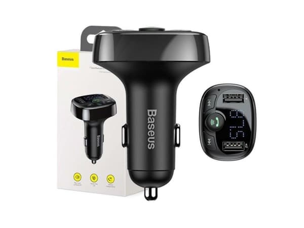 Baseus CCMT000001, Digital, FM, 87,5 - 108 MHz, LED, Bluetooth/USB, MicroSD (TransFlash)