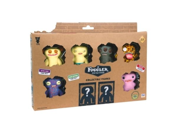FUGGLER COLLECTIBLE FIGURES DELUXE 8 PK ASS - assorted