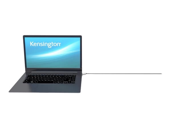 Kensington MicroSaver 2.0 Keyed Laptop Lock - Sikkerhetskabel - sølv - 1.83 m