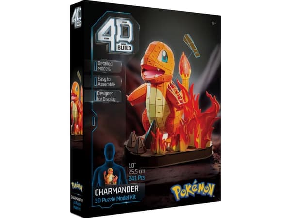 4D Pokémon Puzzles, 30 cm - Charmander