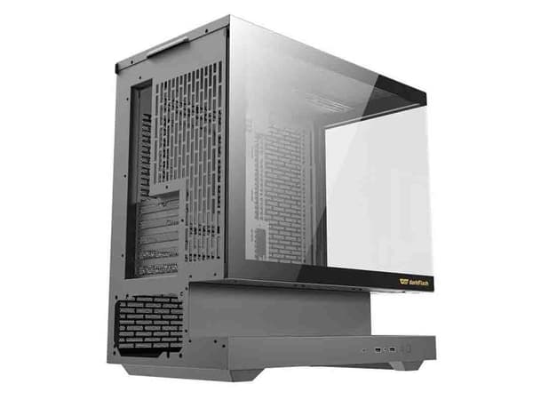 "Darkflash F1 PC-kotelo (musta) + 6 ARGB tuuletinta
