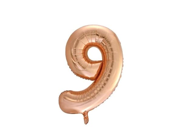 Roségull ballonger, 86 cm