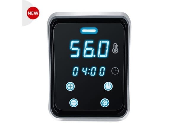Steba SV 75, Sous vide immersion circulator, Svart, Rustfritt stål, Berøring, LCD, 20 °C, 90 °C