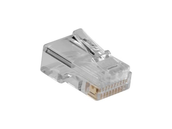 ACT RJ48 (10P/10C) modulär kontakt för flatkabel