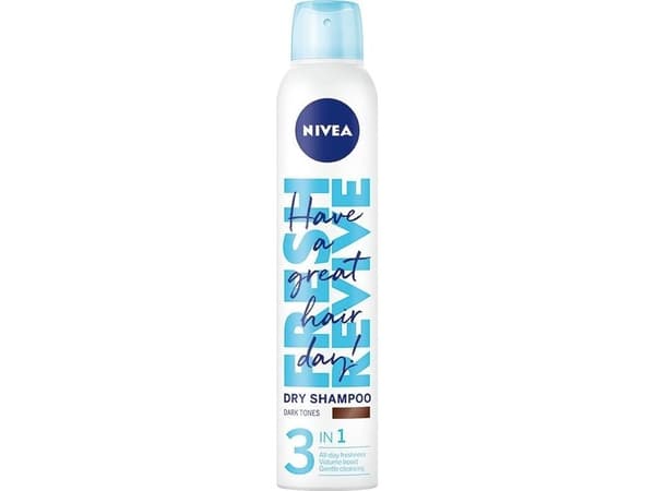 Nivea Fresh Revive tørrsjampo for mørke hårtoner 200 ml