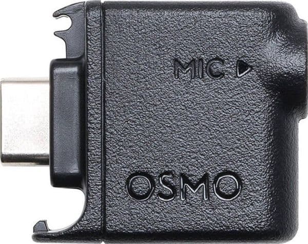 DJI - Mikrofonadapter - miniplugg hunn til 24 pins USB-C
