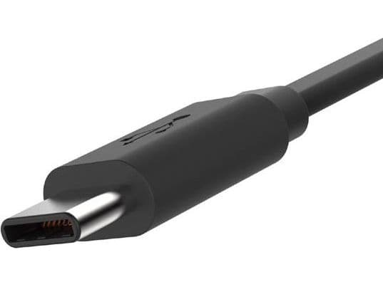 USB-kabel USB-A til USB-C 1 m svart