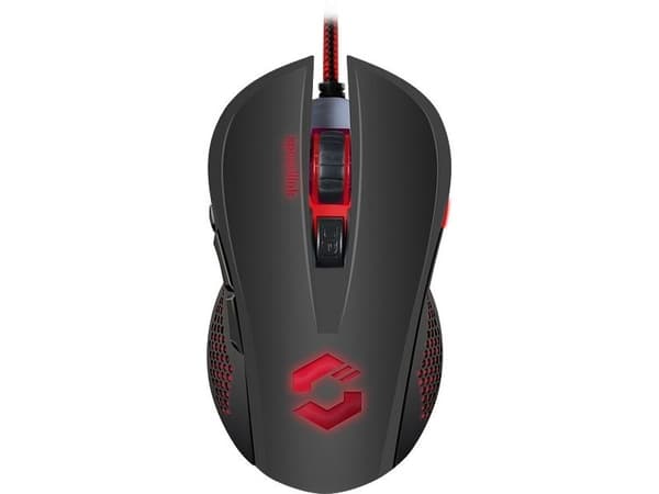 SPEEDLINK TORN, Molempikätinen, USB A-tyyppi, 3200 DPI, Musta
