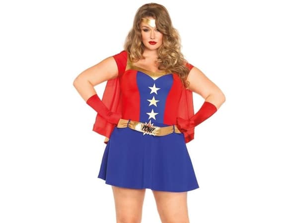Comic Book Girl kostume Plus