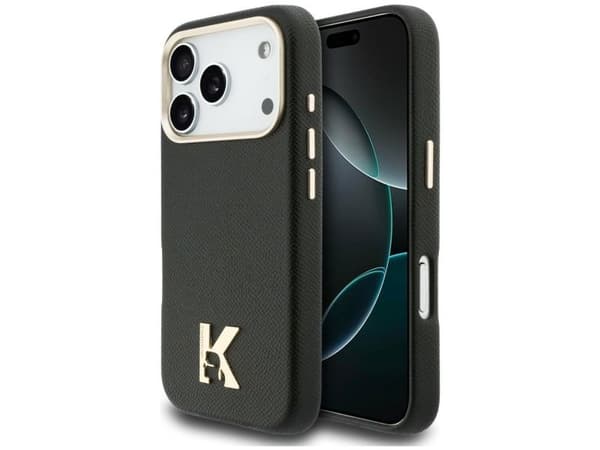 Karl Lagerfeld Karl Head Logo MagSafe Case for iPhone 17 Pro - Black