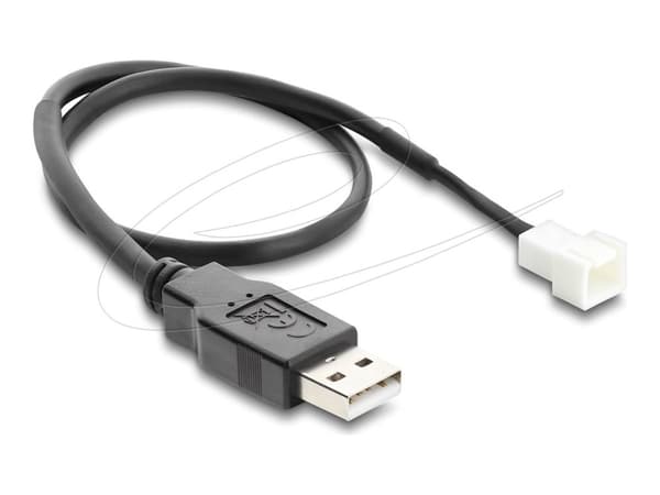 DeLOCK 91226, 0,3 m, USB A, Molex (3-pin), 5 V