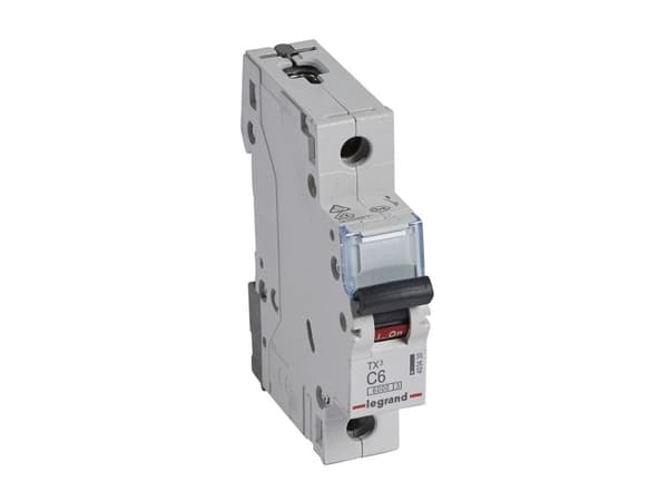 Legrand TX3, Dvärgbrytare, Typ C, IP20, 240 - 415 V