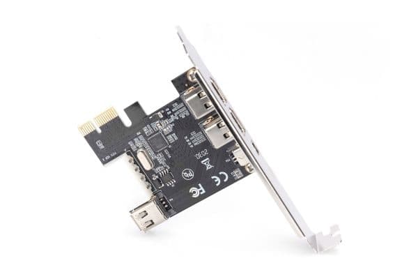 DIGITUS DS-30201-5 - FireWire-adapter - PCIe - FireWire x 2