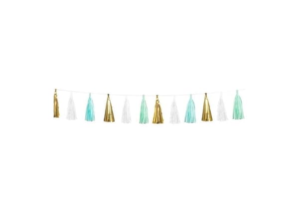 Mermaid pompon guirlande