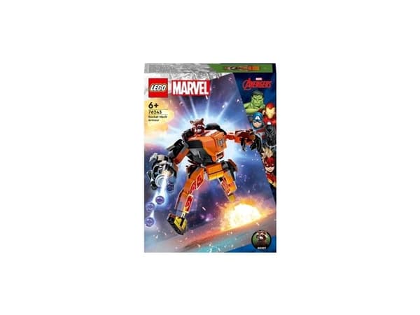 LEGO Marvel mekanisk rustning Rocketta (76243)