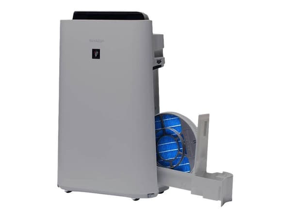 Sharp UA-HD50E-L - Luftfuktare/-renare - mobil - vit