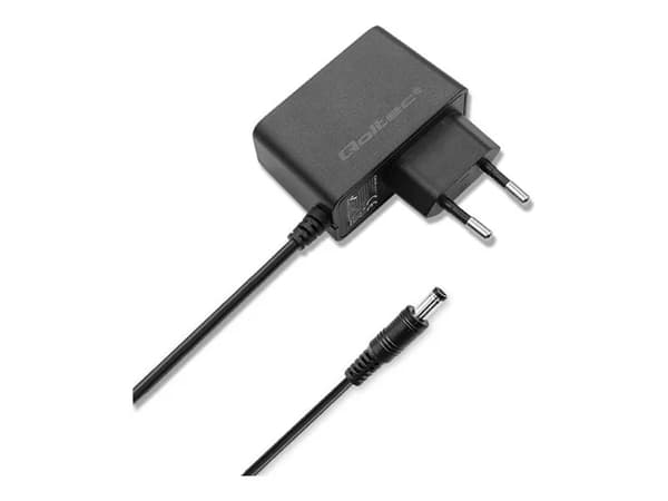 Qoltec-virtalähde 9W | 9V | 1A | 5.5*2.1