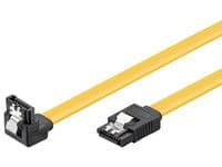 SATA Cable - 1 x 90? - Yellow - 0.70m