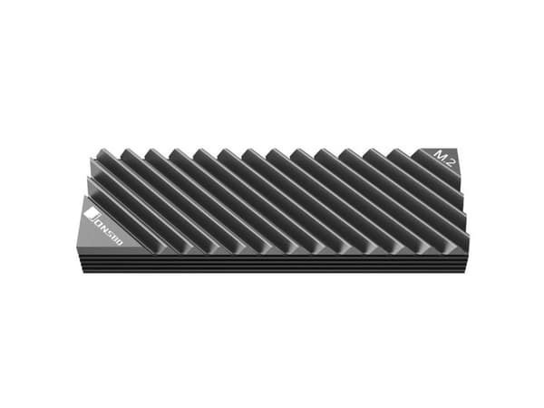 Jonsbo M.2-3 GREY, Kjøleribbe/Radiator, Sort, Grå