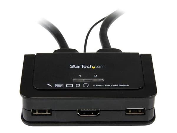 StarTech.com SV211HDUA, 1920 x 1200 pikseliä, Musta