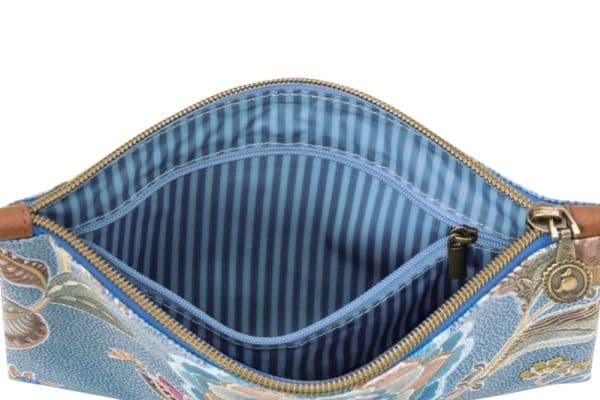 PIP Studio  Charly Cosmetic Flat Pouch Medium Matata Blue 24x1x15.5cm