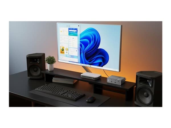 HyperDrive GEN2 - Dockningsstation - USB-C - 2 x HDMI, 2 x DP - 1GbE - Europa