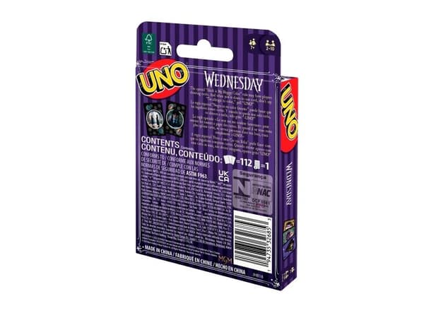 Mattel UNO cortos WEDNESDAY (JHB18)