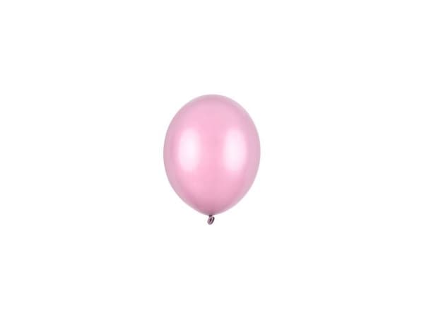 Pink balloner, 100 stk metallic 5"