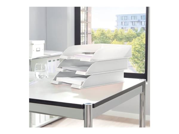 Leitz WOW - Brevfack - för A4 (210 x 297 mm) - pärlvit