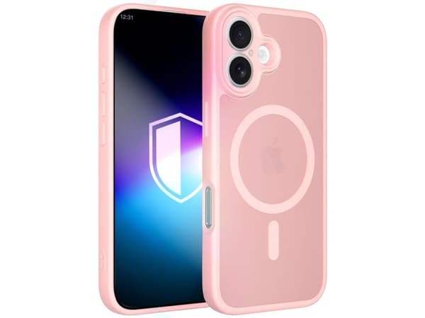 3mk Misty MagCase för iPhone 17 - rosa