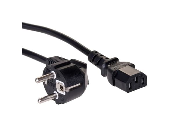 Akyga AK-PC-05C, 5 m, CEE7/7, IEC C13, 250 V