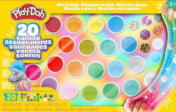 Play-Doh Mix & Play Variety 20-pakke