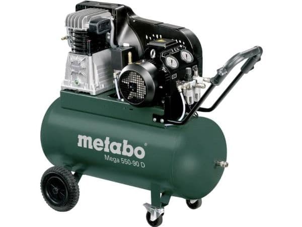 Metabo Trykluftkompressor Mega 550-90 D 90 l 11 bar