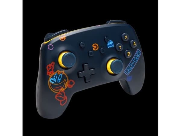 PowerA SWITCH trådløs pad forbedret Lumectra PAC-MAN Neon Arcade