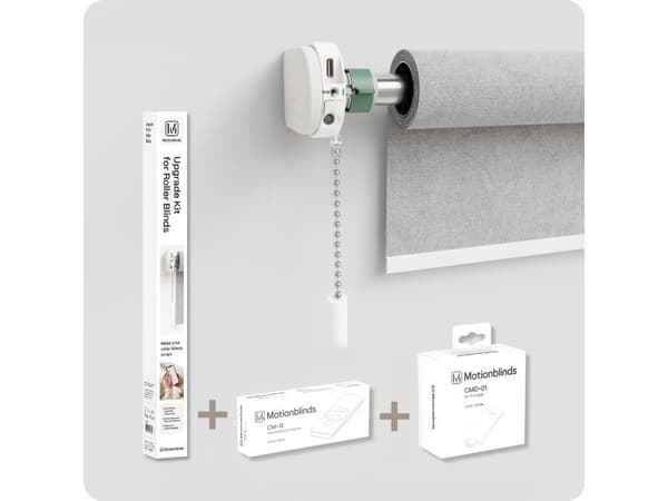 MotionBlinds Upgrade Kit starterkit (Upgrade Kit for roller blinds + bridge + 1C remote)