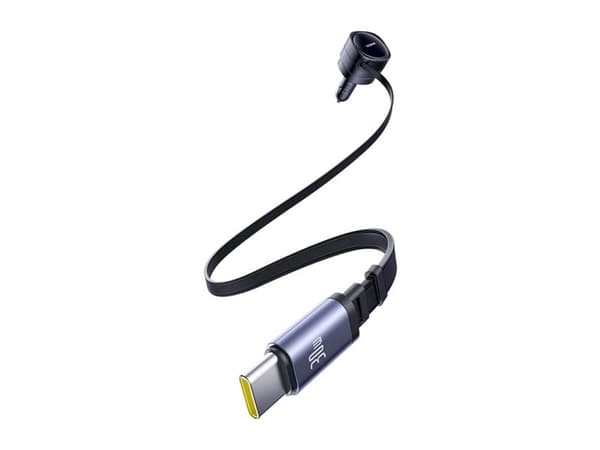 Baseus Enjoyment Max billader USB-C+USB-C 60W svart