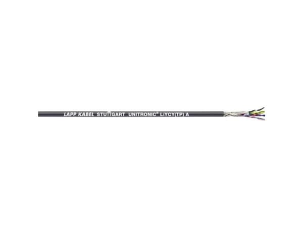 LAPP 0066202 Datakaapeli UNITRONIC® LiYCY (TP) A 2 x 2 x 0,14 mm² Mørkegrå 152 m