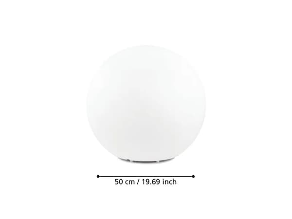 EGLO MONTEROLO UDE KUGLE Ø500 HVID