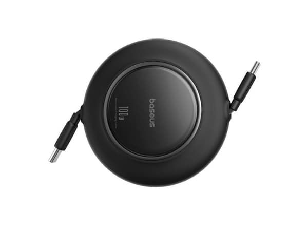 Baseus Free2Pull Mini 100W utdragbar USB-C-kabel - USB-C 2m - Juodas