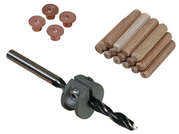 wolfcraft GmbH 2917000, Rund, Trä, 8 mm