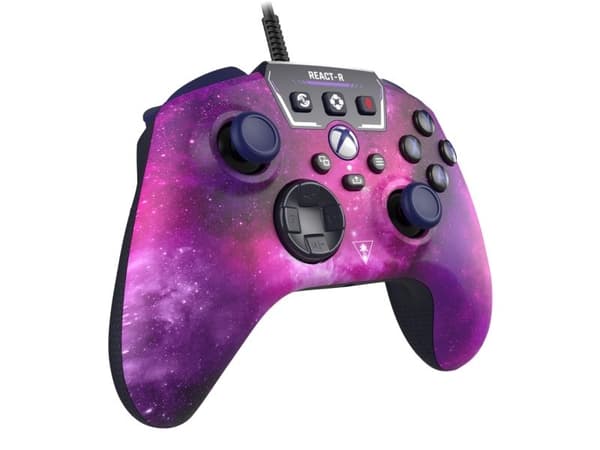 Turtle Beach React-R - Håndkonsoll - kablet - stjernetåke - for Microsoft Xbox Series X, Microsoft Xbox Series S, Microsoft Xbox One, PC