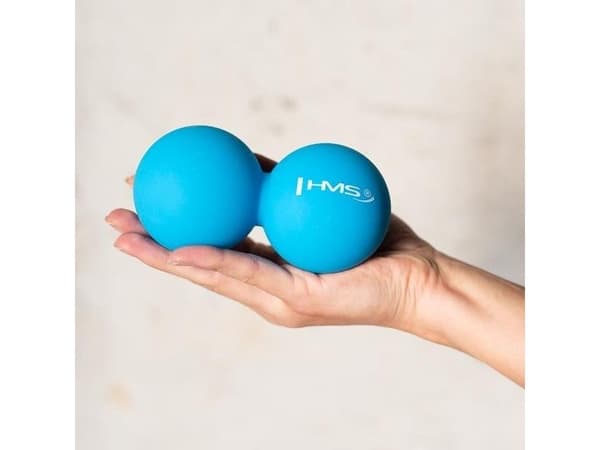 HMS BLC02 Blue lacrosse-massageboll - dubbel