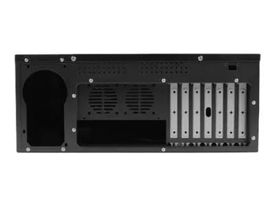 Lanberg - Rack-monterbar - 4U - ATX - ingen strømforsyning - sort - USB
