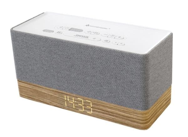 Soundmaster UR630WE, Kello, FM, PLL, FM, 6 W, harmaa, valkoinen, AAA, AAA, AAA