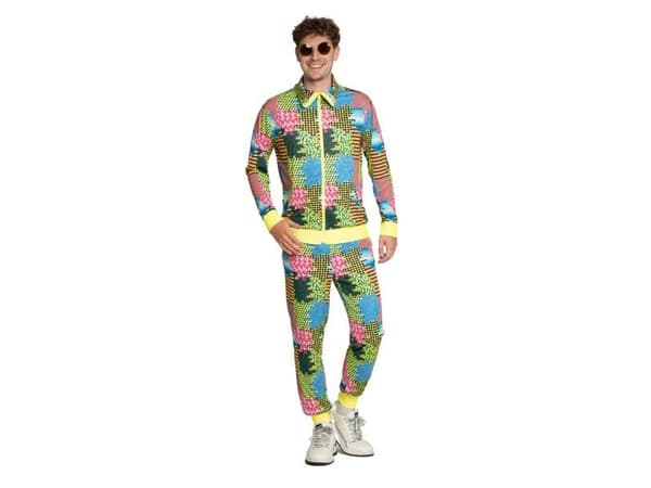 Neon disco-joggingdress