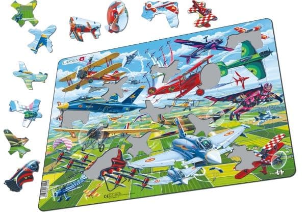 Aerobatik-palapeli – 64 palaa, Maxi (36,5 x 28,5 cm)