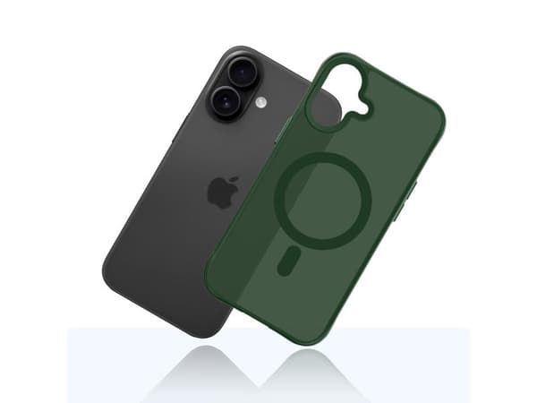 3mk Smoke MagCase for iPhone 17 - Green-Translucent