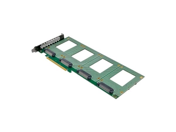 InLine 76660R, PCIe, U.2, Hankjønn, PCIe 3.0, Taiwan, PI6C20400BLE